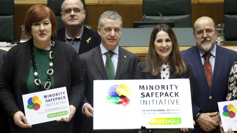 Tous les partis du Parlement Basque invitent la citoyenneté à signer une initiative en faveur des langues minoritaires en Europe