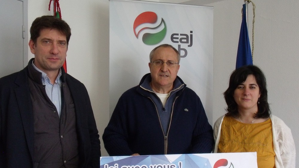 EAJ-PNB eta Ipar Euskadiko Elkargo bakarra