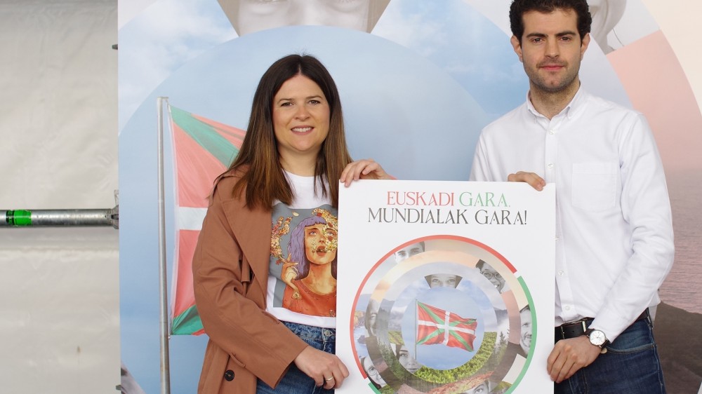 « Euskadi gara, Mundialak gara! », slogan de l'Aberri Eguna qu‘EAJ-PNB célébrera ce dimanche 20 avril à Bilbao