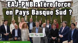 EAJ-PNB: 1ère force en Pays Basque Sud ?