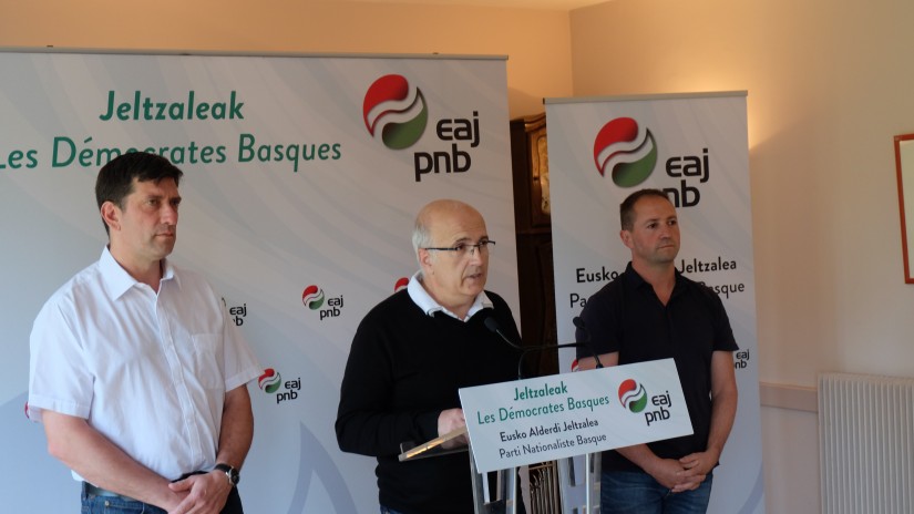 EAJ-PNB propose un Statut territorial de l‘euskara EAJ-PNB propose un Statut territorial de l‘euskara