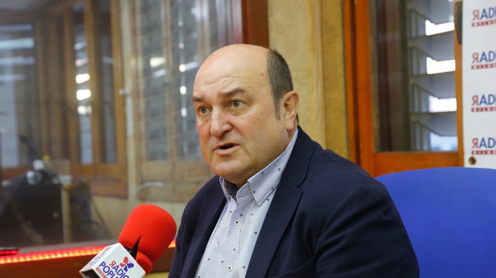 Andoni Ortuzar : « la loi espagnole, c‘est également des remises de grâce » Andoni Ortuzar : « la loi espagnole, c‘est également des remises de grâce »