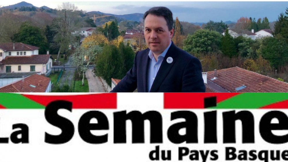 Interview de Peio Etxeleku, président régional d‘Eaj-Pnb  (Semaine du Pays Basque  N° 1412)) Interview de Peio Etxeleku, président régional d‘Eaj-Pnb  (Semaine du Pays Basque  N° 1412))