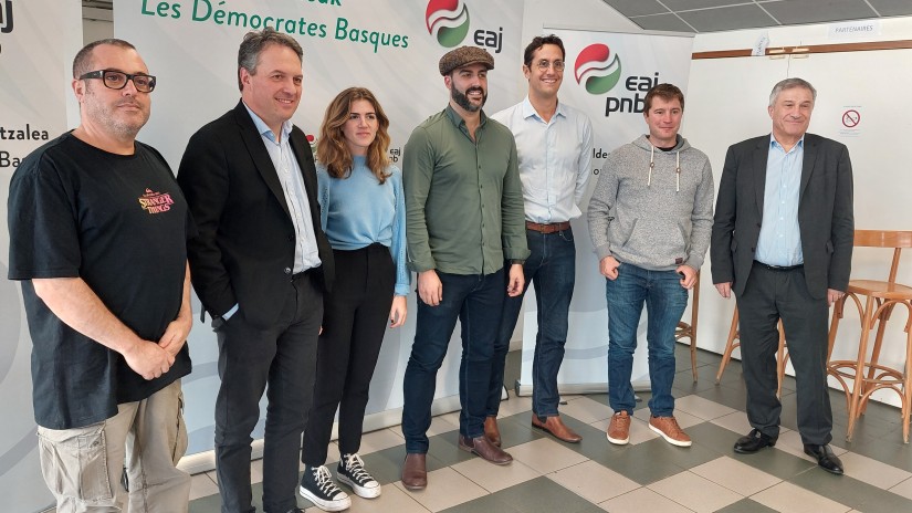 Lancement d‘un nouveau groupe local d‘EAJ-PNB à Biarritz. Lancement d‘un nouveau groupe local d‘EAJ-PNB à Biarritz.