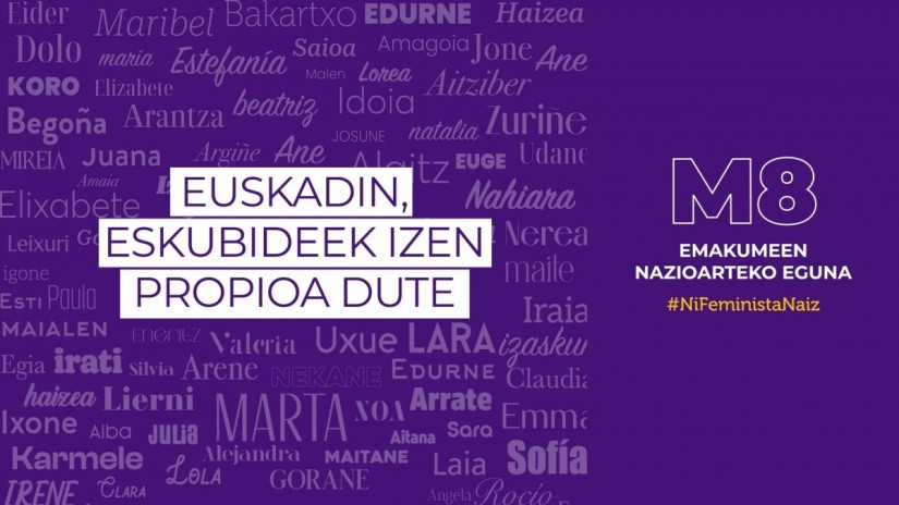 Déclaration de la direction nationale d’EAJ-PNB, à l’occasion de la Journée internationale des droits de la femme Déclaration de la direction nationale d’EAJ-PNB, à l’occasion de la Journée internationale des droits de la femme